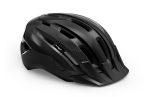 Cyklistická helma MET Downtown MIPS černá lesklá
