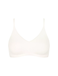 Dámská podprsenka GO Daily Cotton Soft bra - Sloggi hedvábně bílá (00GZ) 000S