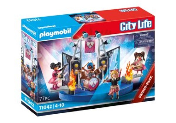 Playmobil City Life 71042 Hudební skupina