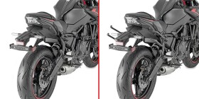 Tr4128 trubkový rychlosundávací držák brašen pro Kawasaki Z 650 (20-25), systém Remove-X