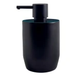 Spirella JARO dávkovač mýdla černý/petrolejový / keramika / 300 ml