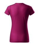 Basic tričko dámské fuchsia red XL