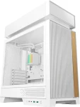 DEEPCOOL CL6600 WH bílá / Skříň pro PC / Mid Tower / ATX / vodní chlazení 360 mm / Tempered glass (R-CL6600-WHNNA0-G)