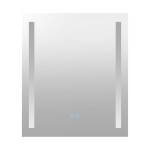Mereo Zrcadlo 60x70 cm s LED osvětlením a odmlžováním CN155