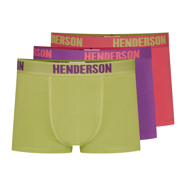 Pánské boxerky 3 pack 42594 Star - HENDERSON vícebarevná L