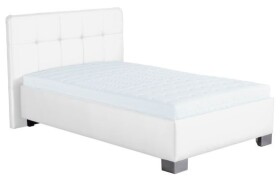 BLANÁŘ NÁBYTEK, a.s. Blanář čalouněná postel KELLY vč. roštů - bílá ROZMĚR: 90 x 200 cm