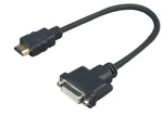 VivoLink Pro HDMI - DVI kabel M - F 0.2m / 1920x1080 a 4K 2K (PROHDMIADAPDVI)