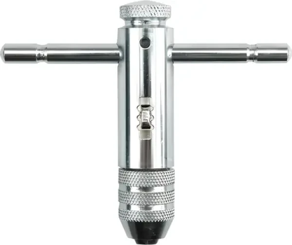 Vorel Vratidlo pro závitníky typ T ráčnové M5-M12 / Vratidlo pro závitníky / Délka 110 mm / Ráčnové, oboustranné (TO-24710)