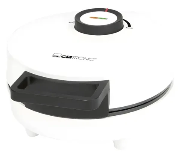 Clatronic WA 3832 černá/bílá / Vaflovač / 1200 W / kulatý tvar (WA 3832)