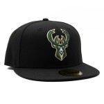 New Era Pánská kšiltovka Milwaukee Bucks NBA Team Logo 59FIFTY Fitted Velikost: 7 1/8