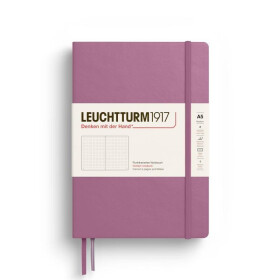 Leuchtturm1917 Zápisník Dusty Rose Medium A5 tečkovaný