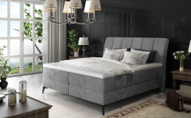 Boxspring Aderito Barva korpusu: Jasmine 90, Rozměr: 140 x 200 cm