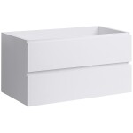 CERANO - Koupelnová skříňka pod umyvadlo Carole - bílá matná - 79x48x45 CER-431557