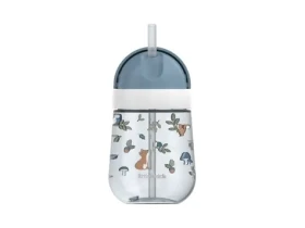 Little Dutch Hrnek s brčkem 300 ml 9m+ Forest Friends (108014065408LD)