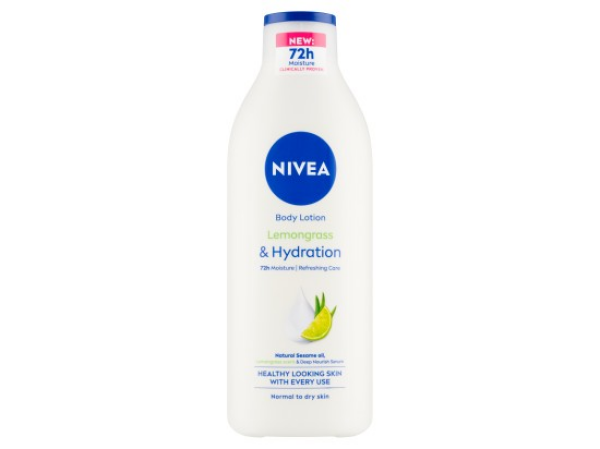 Nivea Lemongrass & Hydration Tělové mléko 400 ml