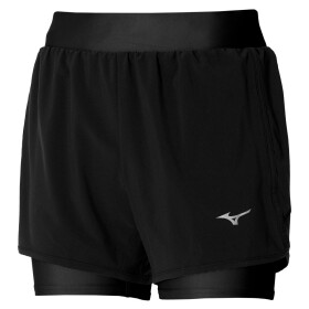 Běžecké šortky Mizuno ER 4.5 2in1 Short J2GBA20609 Velikost textilu: XS