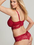 Cleo Selena Plunge ruby red 10626