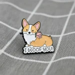 Pinarna.cz Pejsek s růžičkou - I woof you / Hafíkuji tě