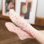 Vzorované netlačící ponožky Steven art.099 35-40 melanžově šedá 35-37