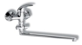 NOVASERVIS - Paneláková baterie bez příslušenství 150 mm Metalia 55 chrom 55072/1,0