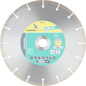 Wolfcraft 8319000 diamantový řezný kotouč 230 mm 1 ks Pemza, kámen