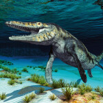 Nástěnný poznámkový kalendář 2026 NOTIQUE - Dinosauři, 30 x 30 cm