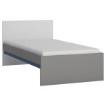 Postel Laser LASZ01B 90 šedá platina/černá perla/bílý alpský/modrá