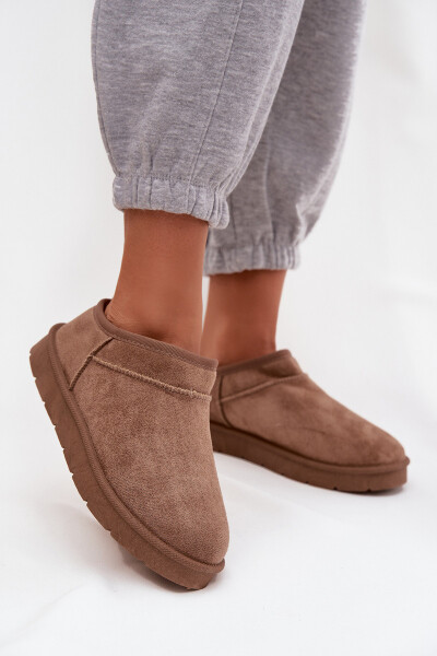 Dámské sněhule s teplou podšívkou tmavě šedé Serenne 39