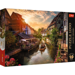 Puzzle Premium Plus - Photo Odyssey:Malé Benátky v Colmar, Francie 1000dílků 68,3x48cm v krab 40x27