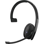 EPOS 1000896 Sluchátka Over Ear Bluetooth® mono černá Potlačení hluku regulace hlasitosti, Vypnutí zvuku mikrofonu telefon