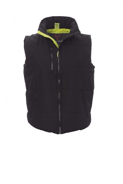 Pracovní vesta Payper Daytona Barva: Černá/ Zelená Acidová, Velikost: L (000876005114030L)