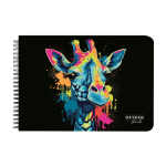 Skicák A3, 40 listů, 190g - Žirafa