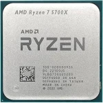 AMD RYZEN 7 5700X @ 3.4GHz - TRAY / Turbo 4.6 GHz / 8C16T / L2 4MB L3 32MB / AM4 / Zen 3 / 65W (100-000000926)