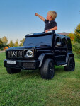 Mamido Elektrické autíčko Mercedes G63 AMG 2x24V 4x200W XXL + MP4 lakované zelené