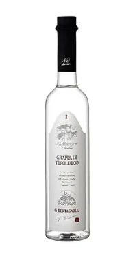 Bertagnolli Monovitigno / Grappa jednoodrůdová / Teroldego / 40% vol. / 50 ml (8000291703743)