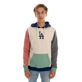 47 Brand Pánská Mikina Los Angeles Dodgers Color Block 47 DUNLOE Hood Velikost: