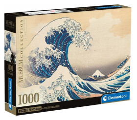 Puzzle Museum: Velká vlna v Kanagawě 1000 dílků