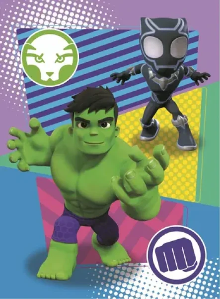 Trefl - Puzzle - Amazin Spidey: Hulk a Black Panther