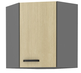Horní rohová skříňka Scandi 60x60 GN-72 1F