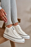 Zateplené Dámské Tenisky Na Platformě Eko Kůže Big Star OO274061 Bílé 40