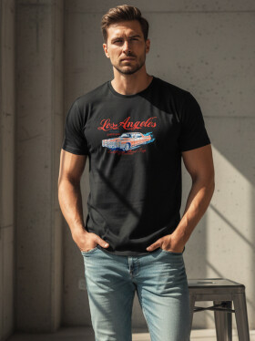 Pánské tričko s potiskem Los Angeles NX055R M