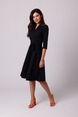 Dámské šaty B255 černé - BeWear XXL