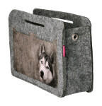 Bertoni Organizér na plstěné tašky Husky Grey 26 cm x 18 cm x 8 cm