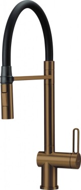 DEANTE - Magnetic kuchyňská baterie s elastickou výpustí - 2 typy proudu bronz kartáčovaný BRM_C72M