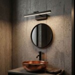 Koupelnové nástěnné LED svítidlo APP1866-1W 40 cm Black OSW-66022