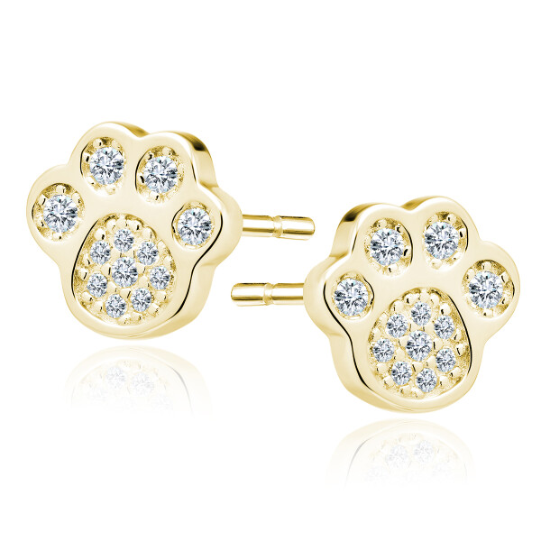 LUNICA Stříbrné náušnice ZLATÁ PACKA 0137 Ag 925; ≤1,3 g.