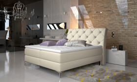 Boxspring Adel Barva korpusu: Soft 33, Rozměr: 140 x 200 cm
