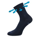 VOXX Ponožky sportovní bambusové BAERON tmavě modré 43-46 116391
