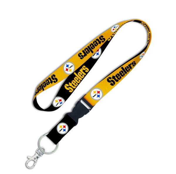 Wincraft Klíčenka Pittsburgh Steelers NFL Lanyard buckle 1"