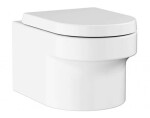 GROHE - Eurocosmo Závěsné WC se sedátkem, SoftClose, alpská bílá 39296000